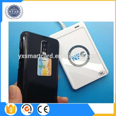 acr122u nfc smart card reader support ISO/IEC 18092,ISO14443A protocol to read and write can be used for access control system