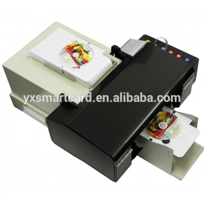 Best Selling CR80 Size Inkjet PVC Plastic ID Card Printer Price