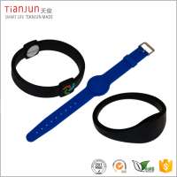 125Khz Silicone Waterproof RFID Bracelet Custom Design NFC Wristband