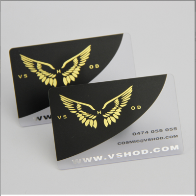 Professional clear plastic business cards/transparent card/custom holographic business card