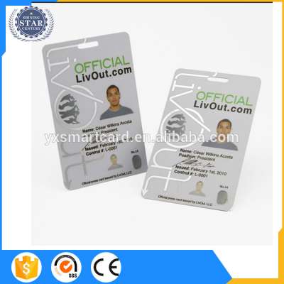 ID Cards 1k ISO 14443A 13.56MHz S50 with Photo ID Cards for Time Attendance NFC