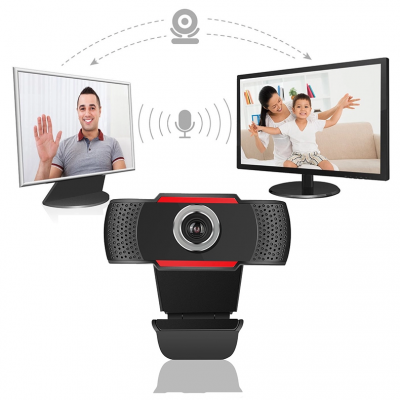 Video Webcam 1080P HD Laptop Camera with Built-in HD Microphone USB Plug & Play Computer Cam Widescreen